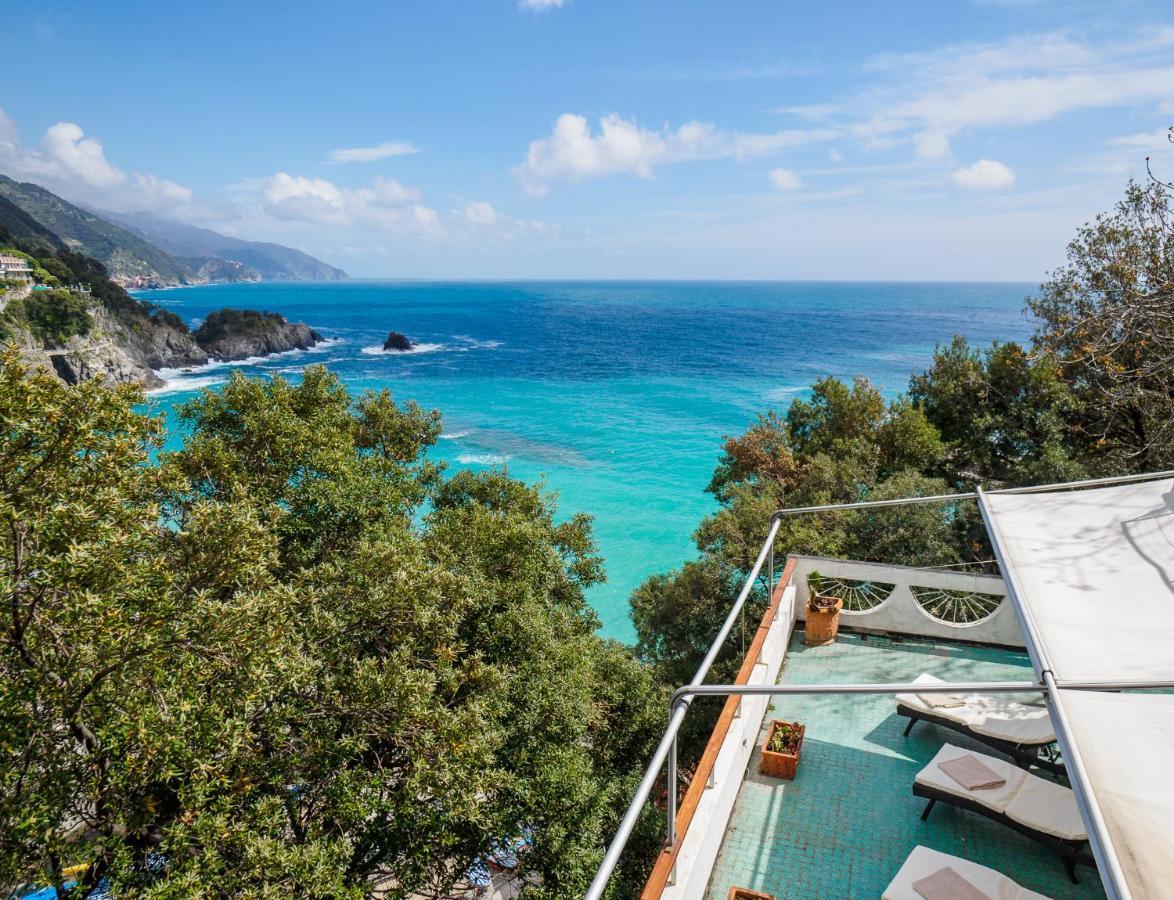 Villa Tanca With Ac, Terrace And Views Monterosso al Mare Eksteriør billede