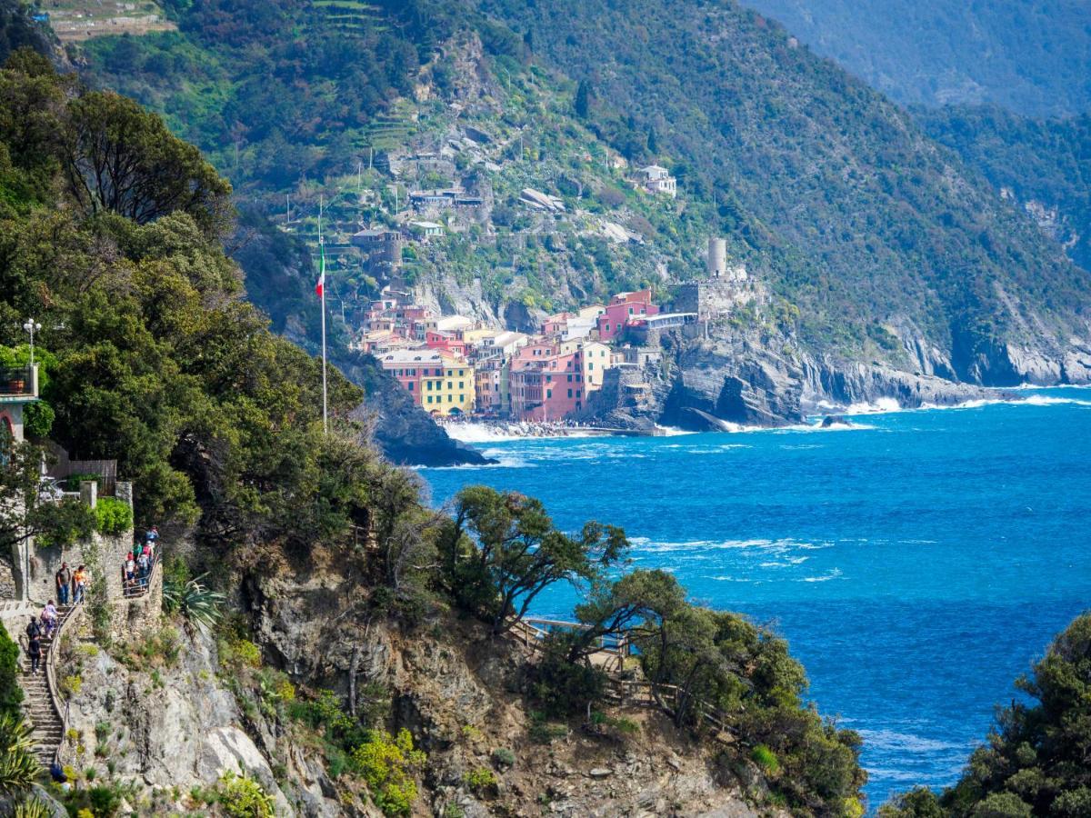 Villa Tanca With Ac, Terrace And Views Monterosso al Mare Eksteriør billede